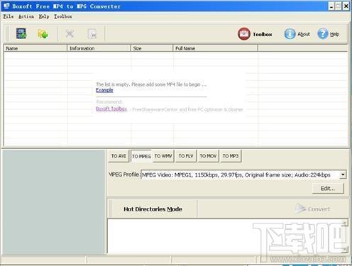 Boxoft Free MP4 to MPG Converter,Boxoft Free MP4 to MPG Converter下载,Boxoft Free