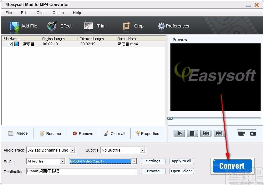 4Easysoft Mod to MP4 Converter下载,Mod至MP4转换工具
