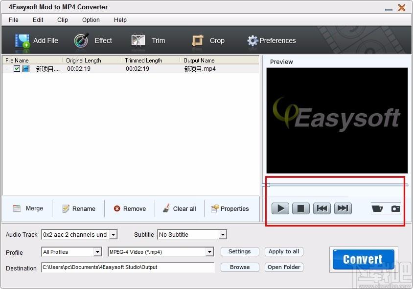 4Easysoft Mod to MP4 Converter下载,Mod至MP4转换工具