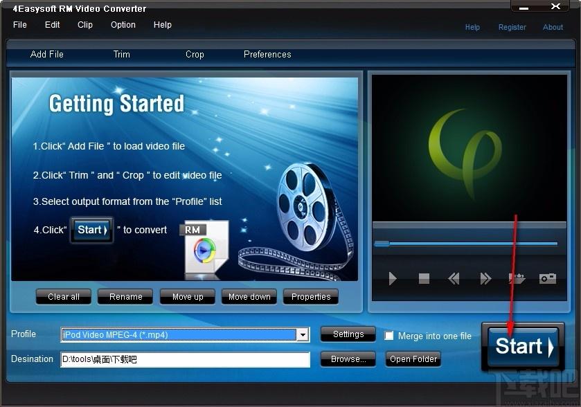 4Easysoft RM Video Converter下载,RM视频格式转换器