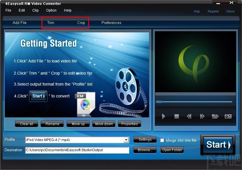 4Easysoft RM Video Converter下载,RM视频格式转换器
